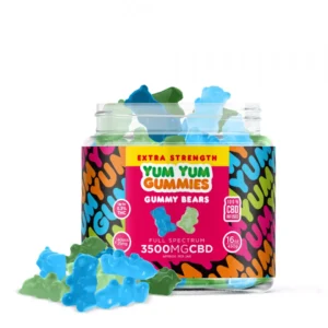Yum Yum Gummies – CBD Full Spectrum Extra Strength Gummy Bears – 3500MG